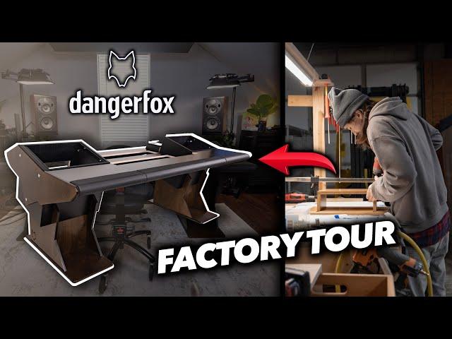 THE BEST STUDIO DESKS 2023 | Dangerfox (factory tour)