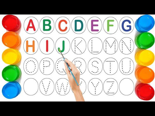 Abc Dotted Tracing, English Alphabet Writing, Preschool learning #abc #alphabets #kidschohantv 81