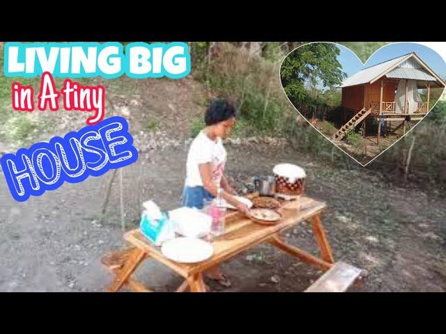 BUILDING'S OWN HOUSE IN SMALL ISLAND || LIVING BIG IN A TINY HOUSE #PART1