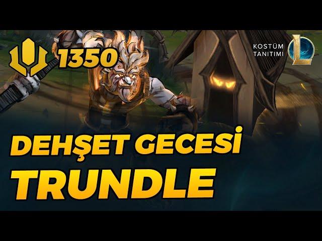 Dehşet Gecesi Trundle | Kostüm Tanıtımı - League of Legends