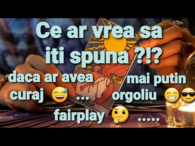 Ce ar trebui sa stii ⁉️ Ce ar vrea sa iti spuna ... dar , din diferite motive ... nu o face ⁉️