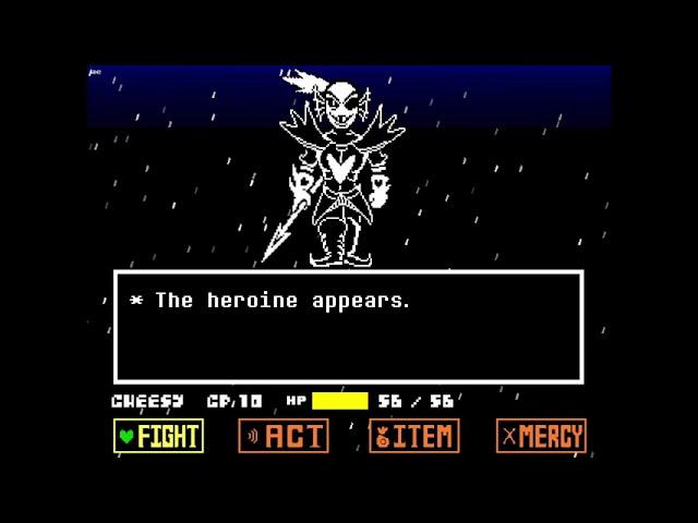 Undyne Cool Thunderstorm Effect