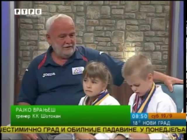 JUTARNJI PROGRAM RTRS - 19.09.2015. SKOLA KARATEA - KARATE KLUB " SHOTOKAN " Banjaluka