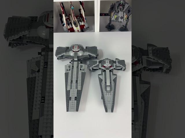 LEGO STAR WARS 7961 und 75383 Darth Maul‘s Sith Infiltrator Größenunterschied - Deutsch 2025