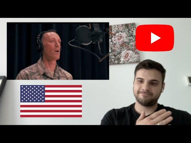 WOW! AMAZING! British Guy reacts to GOD BLESS THE USA by Lee Greenwood, Home Free and US military!!!