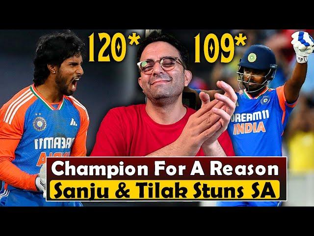 Sanju Samson & Tilak Varma stuns South Africa as Team India won T20I Series 