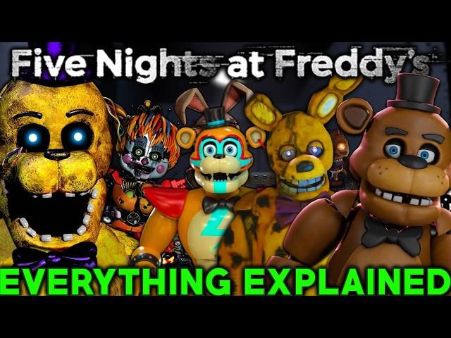 FNAF: The SUPREME Guide (EVERYTHING EXPLAINED | Full Timeline, Lore, AIs, History, and MORE) - 2024