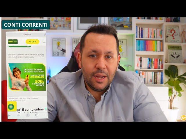 CONTO CORRENTE CREDEM LINK : Conviene? (Recensione, Caratteristiche, Costi e Opinioni)