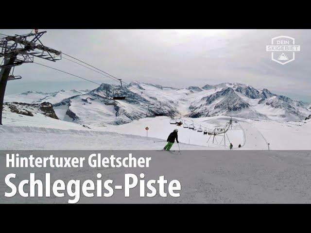 Hintertuxer Gletscher: Pisten Olperer und Schlegeis