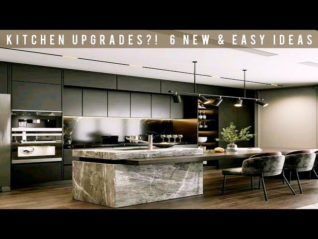 How You Can Make Your Kitchen More Modern: Modern Kitchen Design Ideas 2024: 6 Easy Kitchen Upgrades