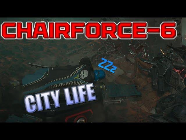 CHAIRFORCE-6 I'M HANDICAPABLE IN THE CITY