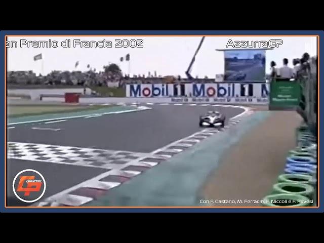 Gran Premio di Francia 2002 - Commento LIVE di AzzurraGP