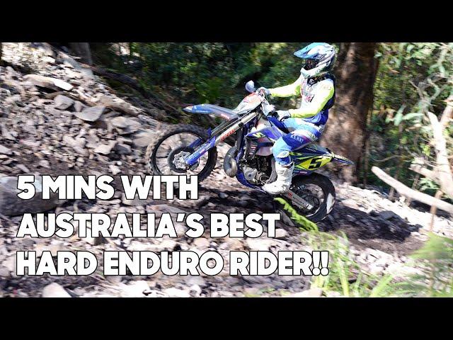 5 mins with Australia’s best hard enduro rider!!