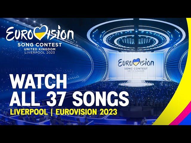 Eurovision Official Roundup: All 37 Songs Of Eurovision 2023 | #UnitedByMusic