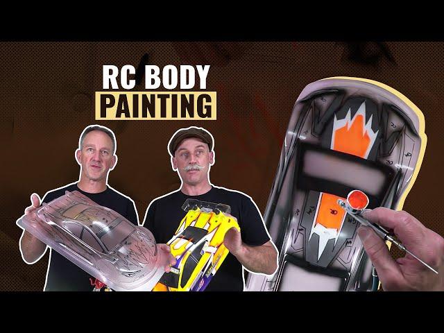 Bittydesign | RC Body Airbrush Painting Tutorial with Mat Jenkins | #askHearns