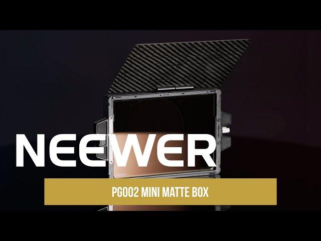 Introducing the Neewer PG002 Mini Matte Box