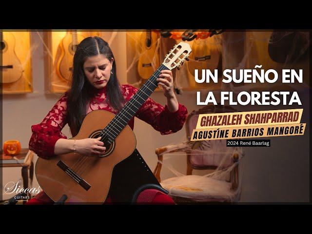 Ghazaleh Shahparrad plays "Un Sueño en la Floresta" by Agustín Barrios on a 2024 René Baarslag