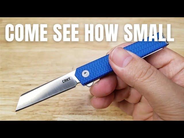 THE BEST BUDGET MICRO EXECUTIVE GENTLEMENS KNIFE CRKT CEO MICRO FLIPPER REVIEW