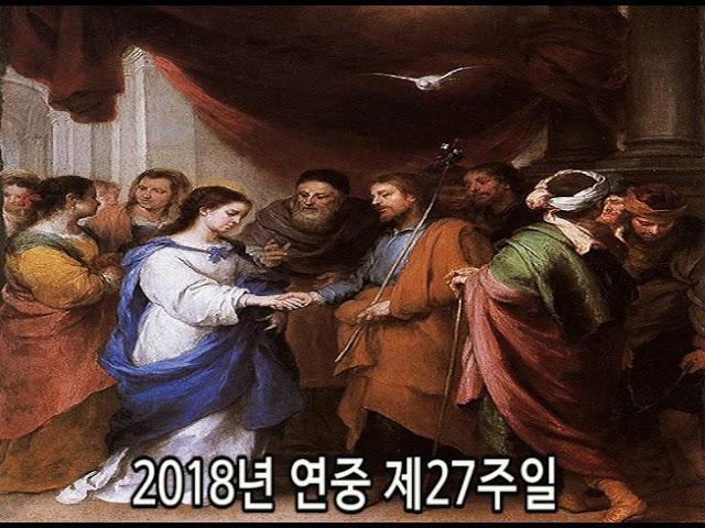 2018년 연중 제27주일!  /  김웅열 신부 (18/10/07)