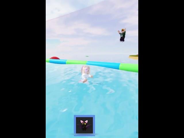 I glitched and walk on water in Roblox #ruby #fypage #straykids #roblox