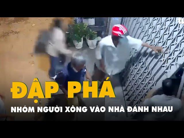 Làm rõ vụ nhóm người đập phá cửa, xông vào nhà đánh nhau ở quận 12