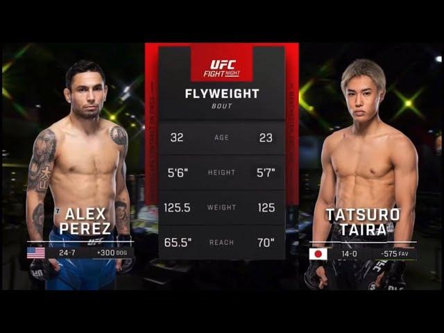 Alex Perez vs Tatsuro Taira | Highlights before the match