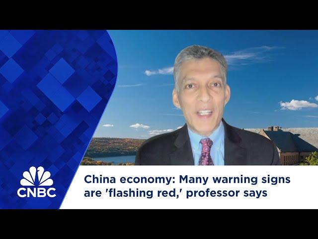 China economy: Many warning signs are 'flashing red,' professor says