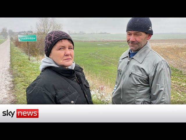 Ukraine War: Polish village shaken by missile strike