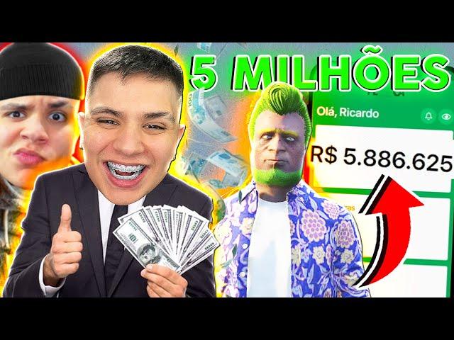 DO ZERO A $5 MILHÕES no GTA RP! (Paulinho o LOKO)