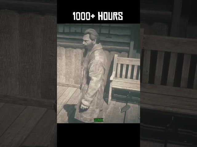 10 hours vs 1000 hours rdr2 red dead redemption | #rdr2 #reddeadredemption2 #shortsfeeds