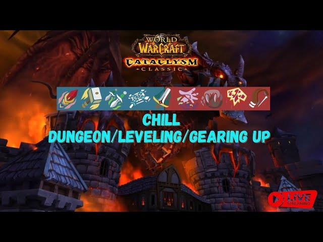 (PAGLE) Alliance BLOOD DK Leveling then 25man on MAGE  - World of Warcraft Cataclysm Classic