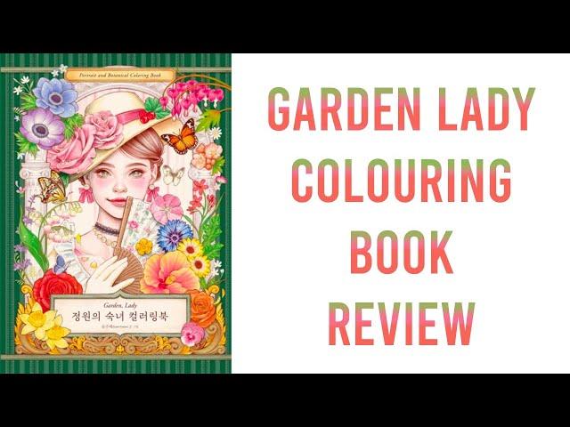 Garden Lady by Lana Green | Colouring Book Review