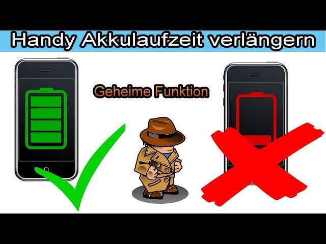 Geheime Android Funktion aktivieren & Akku Laufzeit verlängern – Handy Akku sparen - Trick