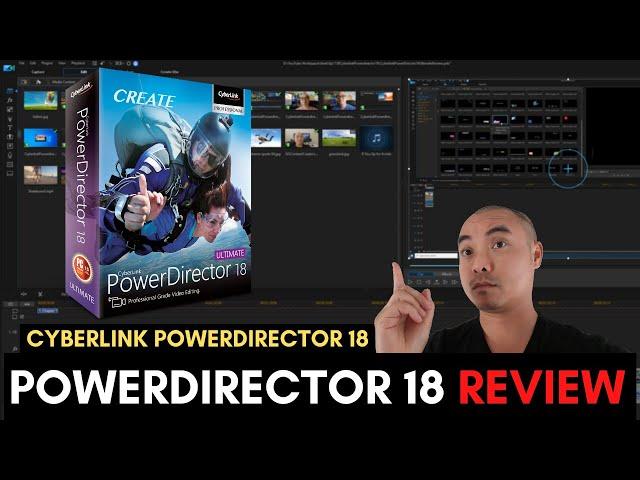 Cyberlink PowerDirector 18 Ultimate Review (Pros and Cons) | BEST Video Editor For YouTubers?