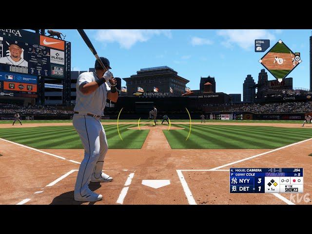 MLB The Show 23 - New York Yankees vs Detroit Tigers - Gameplay (PS5 UHD) [4K60FPS]