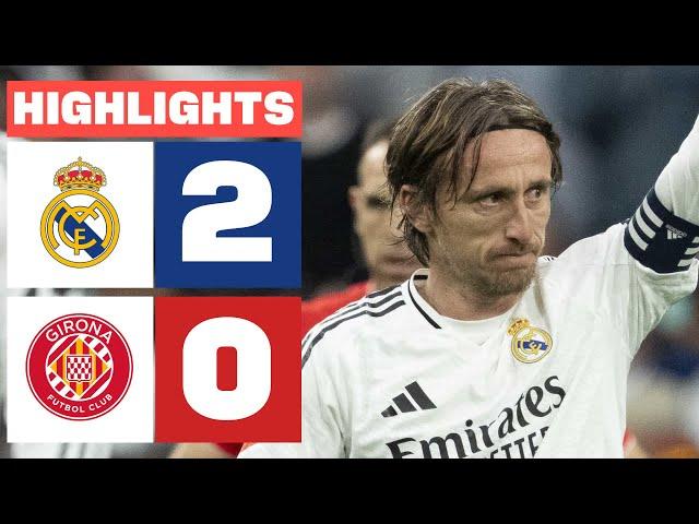 REAL MADRID 2 - 0 GIRONA FC I HIGHLIGHTS LALIGA EA SPORTS