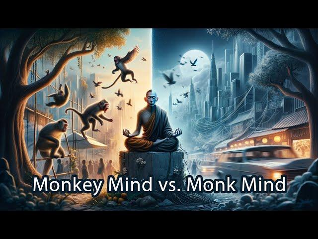 Monkey Mind vs. Monk Mind | Spirituality #mindset #spirituality