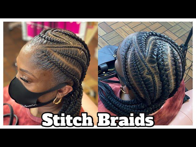 STITCH BRAIDS using Twisted Pretty Braid & Edge Smoother