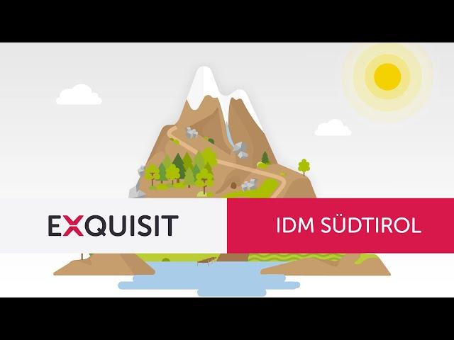 The future in tourism in South Tyrol - EXPLANIDEO FLAT DESIGN for IDM Südtirol