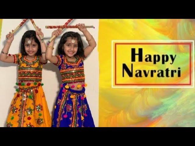 Kids Navratri Celebration on Chogada by Darshan Raval / Dandiya Dance