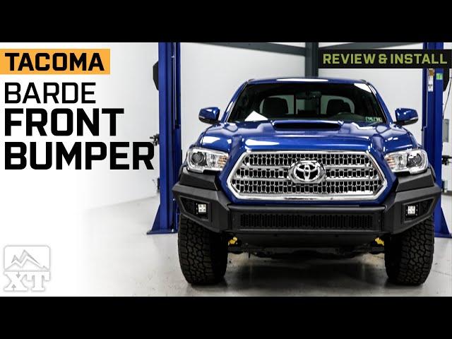 2016-2023 Tacoma BARDE Front Bumper Review & Install