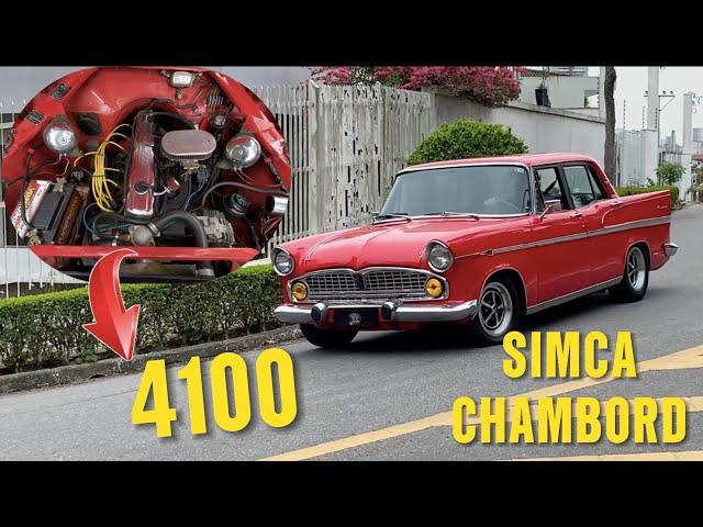 SIMCA CHAMBORD: um projeto de 30 anos com motor 4100