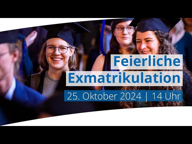 Feierliche Exmatrikulation 2024 an der Hochschule Mittweida