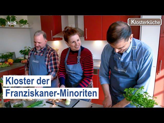 Die Ordensbrüder der Franziskaner-Minoriten im Kloster Lage | Klosterküche - Kochen mit Leib & Seele