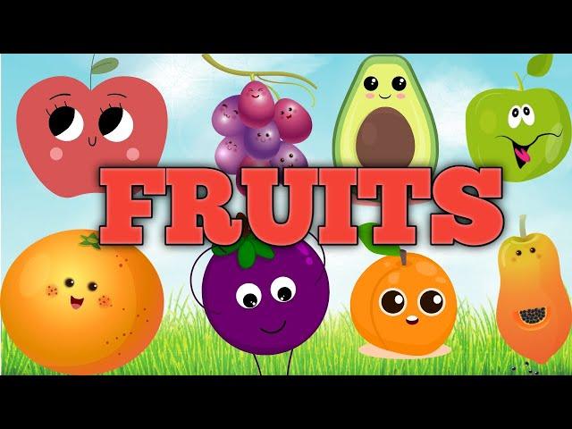 Fruits Name | Fruits Name With Spelling | Fruits Name In English @paxberrytv