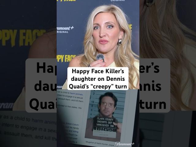 REAL-LIFE DAUGHTER OF HAPPY FACE KILLER ON DENNIS QUAID’S “CREEPY” TURN #truecrime #dennisquaid #tv