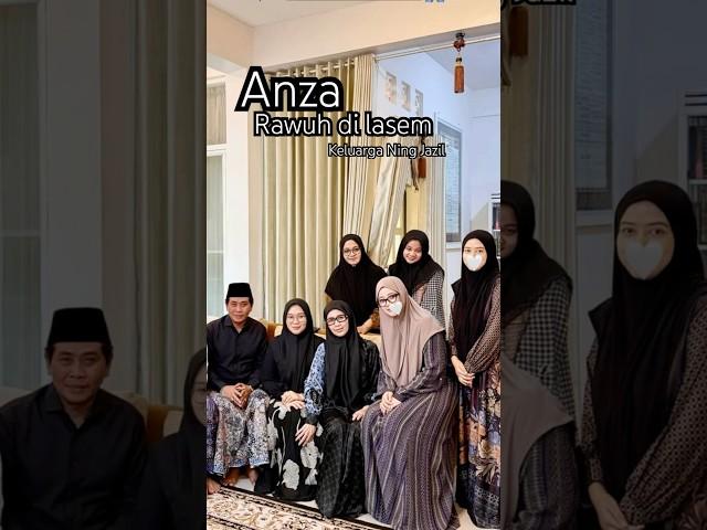 Keluarga Ning Jazil kerawuhan Abah Anza Anwar Zahid #ningjazil #guskautsar #anza #anwarzahid #lasem