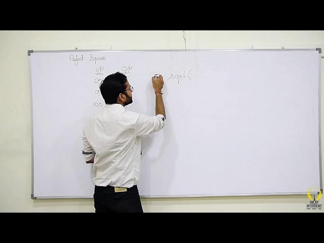 Square Root of a number - Amit Bansal (Smart Interviews)