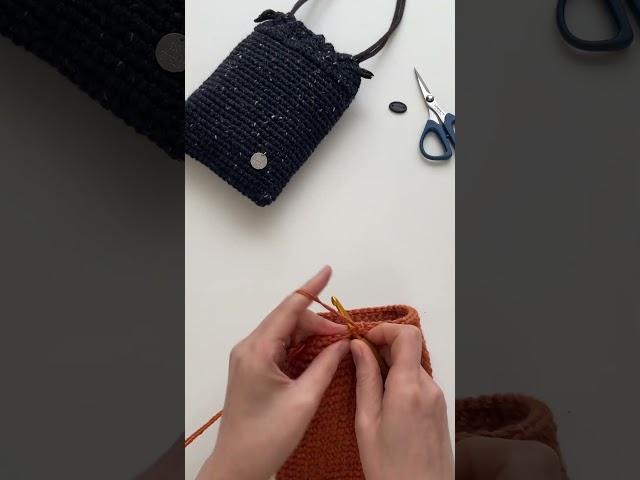 코바늘 가방 만들기 #crochet