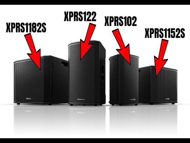 Brand new Pioneer DJ XPRS2 Speaker Series - Tech spec breakdown #PioneerDJ